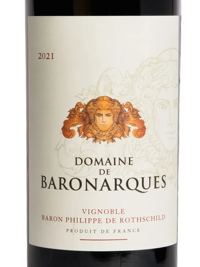 Этикетка Domaine de Baron'Arques Limoux AOC 2021 0.75 л