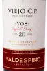 Этикетка Херес Valdespino Palo Cortado Viejo C.P. 2019 0.5 л