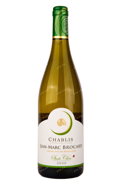 Вино Jean-Marc Brocard Chablis 2020 0.75 л