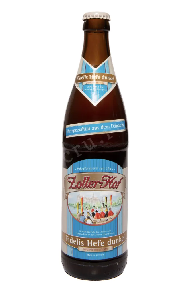 Пиво Zoller-Hof Fidelis Hefe Dunkel  0.5 л