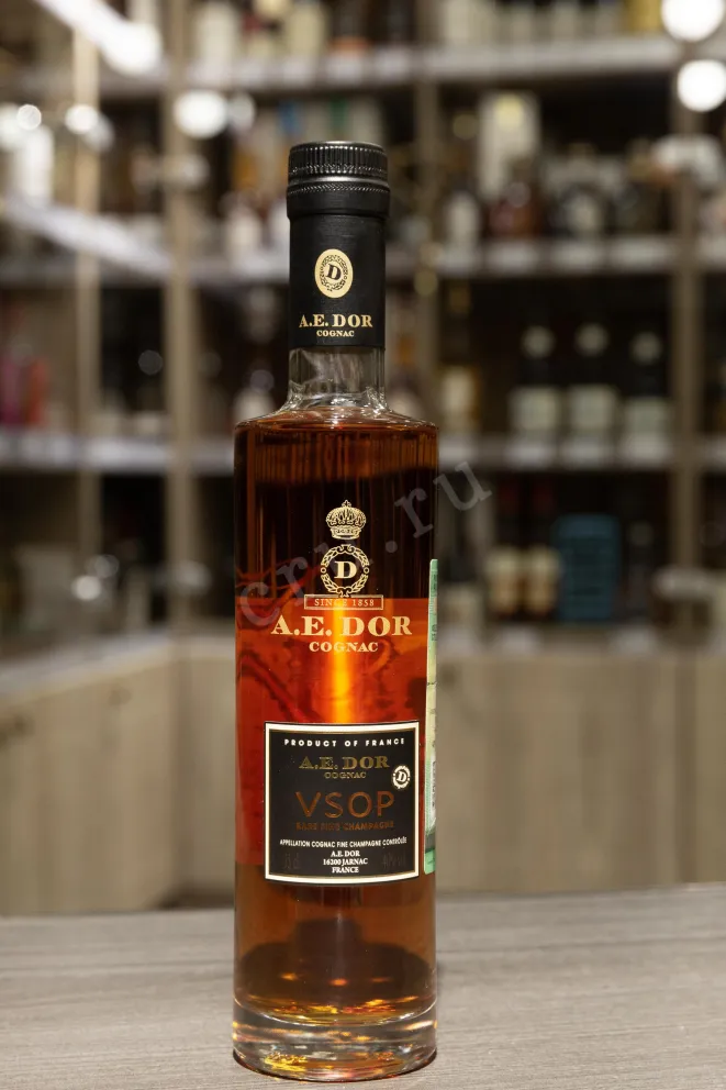 В магазине Крю Профи A.E.Dor VSOP Rare Fine gift box 0.35 л