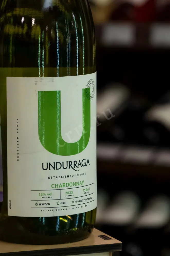 В магазине Крю Профи Undurraga Chardonnay 2023 0.75 л