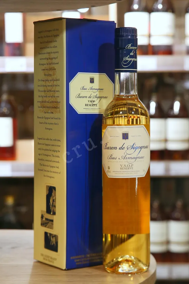 В магазине Крю Профи Baron de Sigognac VSOP Reserve 0.5 л