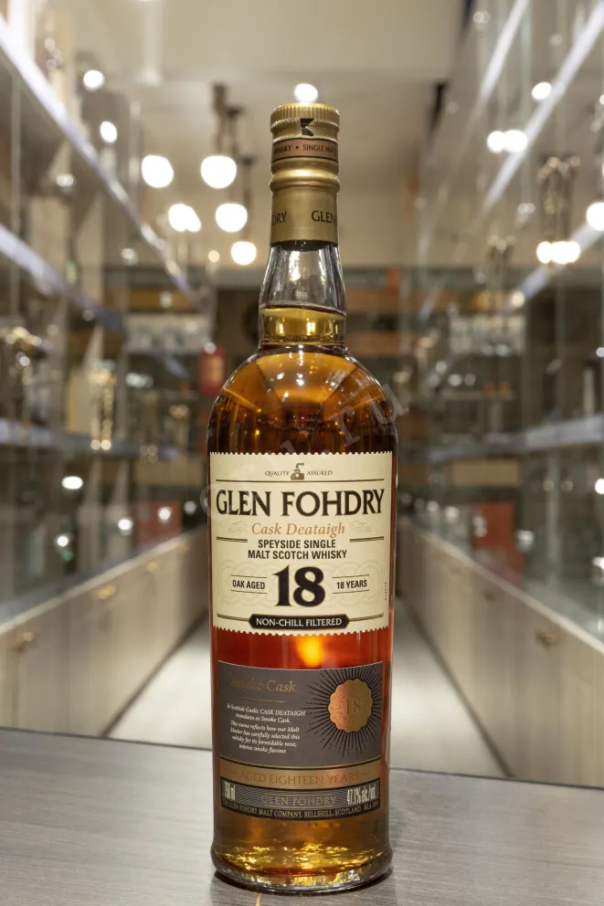 В магазине Крю Профи Glen Fohdry 18 year smoke cask in tube 0.7 л