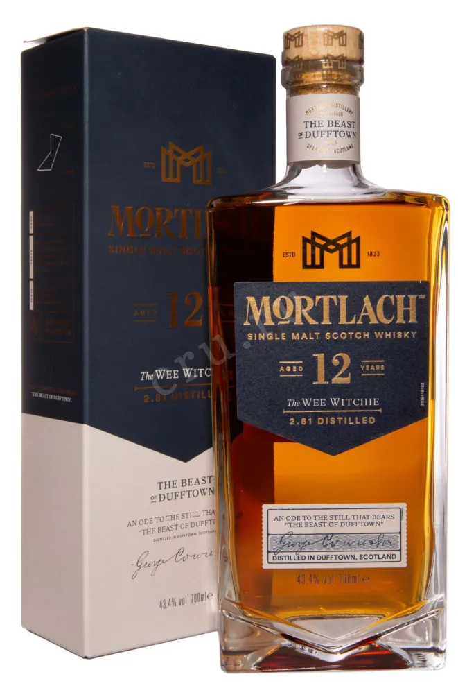 Виски Mortlach 12 years in gift box  0.7 л