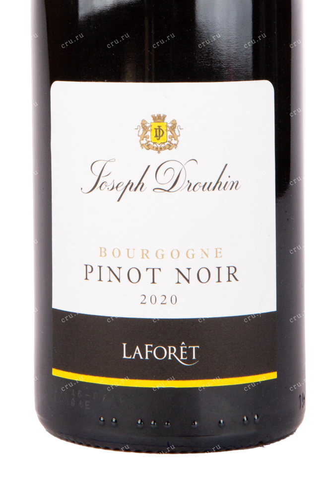 Этикетка вина Laforet Bourgogne Pinot Noir AOC 2020 0.75 л