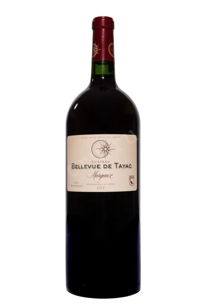 Вино Chateau Bellevue de Tayac Margaux 2019 1.5 л