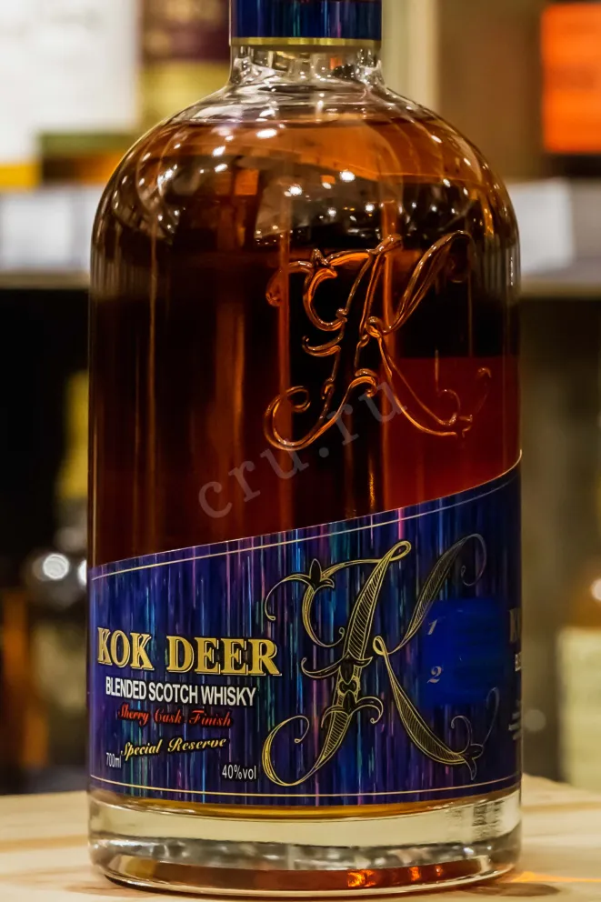 В магазине Крю Профи Kok Deer Blended Scotch Whisky Sherry Cask Finish in gift box 0.7 л