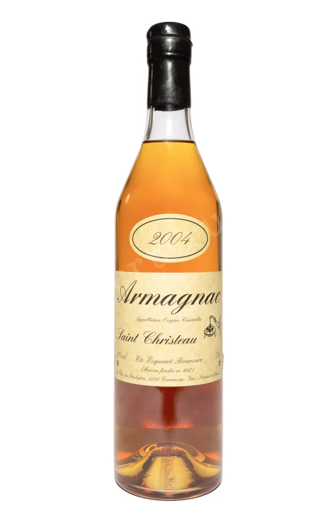 Бутылка Saint Cristeau AOC in gift box 2004 0.7 л