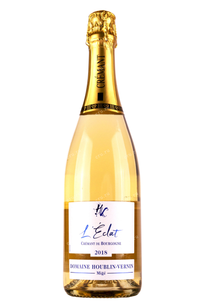 Игристое вино Domaine Houblin-Vernin Cremant de Bourgogne LEclat  2018 0.75 л