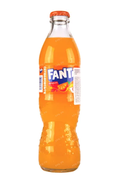 Газированный напиток Fanta Orange Стеклянная бутылка 0.33 л