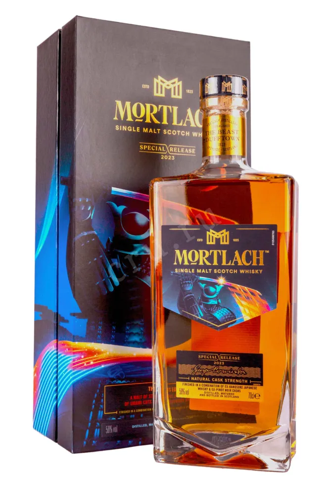 Виски Mortlach The Katanas Edge gift box  0.7 л