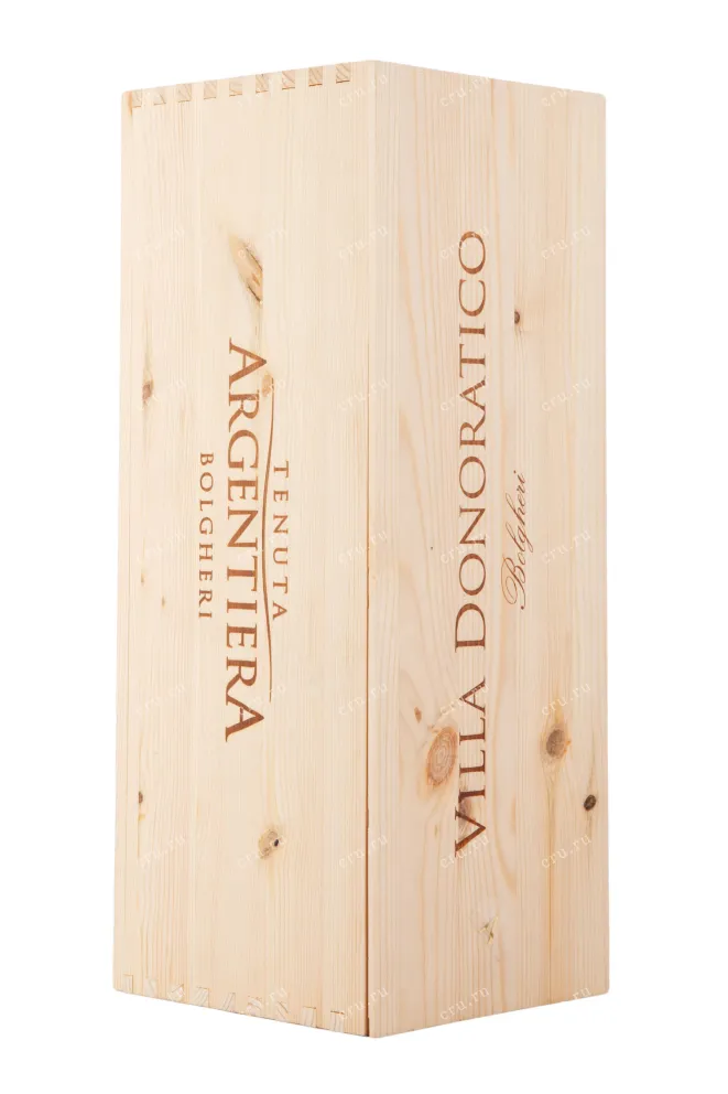 Подарочная коробка вина Argentiera Villa Donoratico 2019 3 л