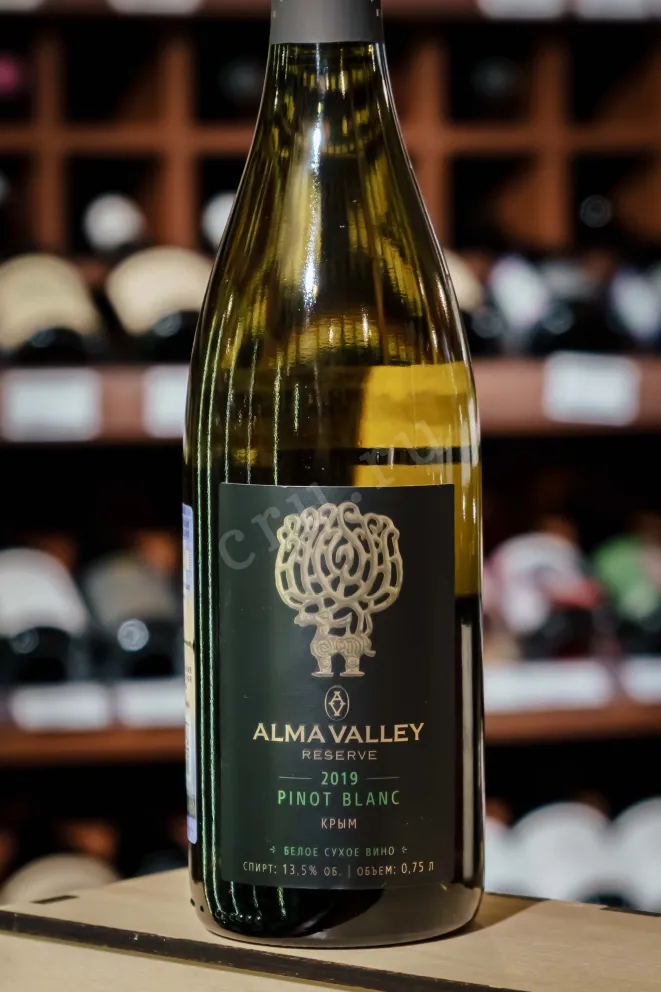 В магазине Крю Профи Alma Valley Pinot Blanc Reserve 2019 0.75 л