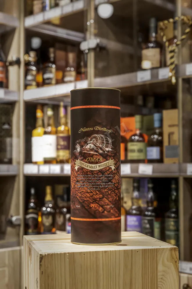 В магазине Крю Профи Omar Single Malt Peated Type in tube 0.7 л