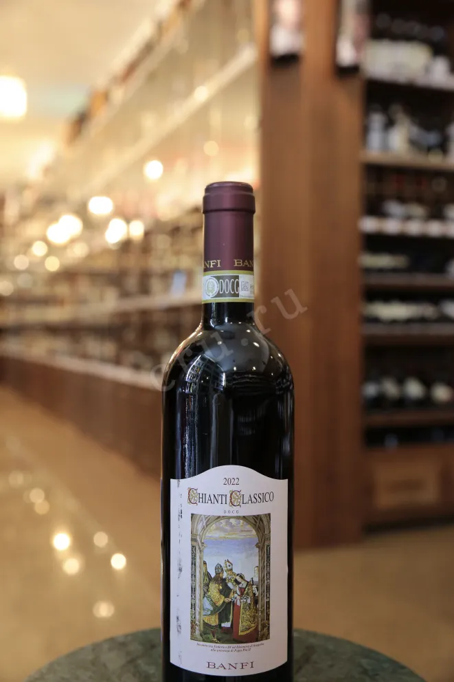 В магазине Крю Профи Banfi Chianti Classico DOCG 2022 0.75 л