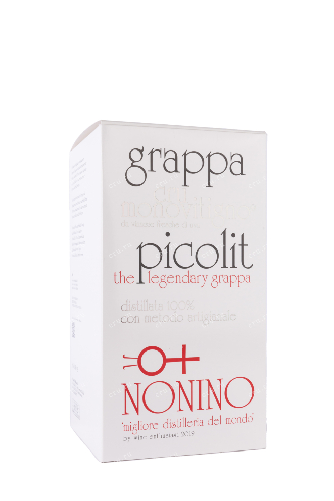 Подарочная коробка Nonino Cru Monovitigno Picolit 0.5 л