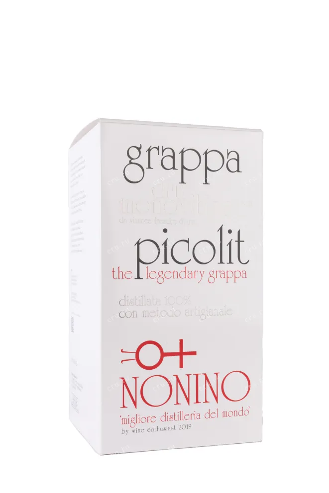Подарочная коробка Nonino Cru Monovitigno Picolit 0.5 л