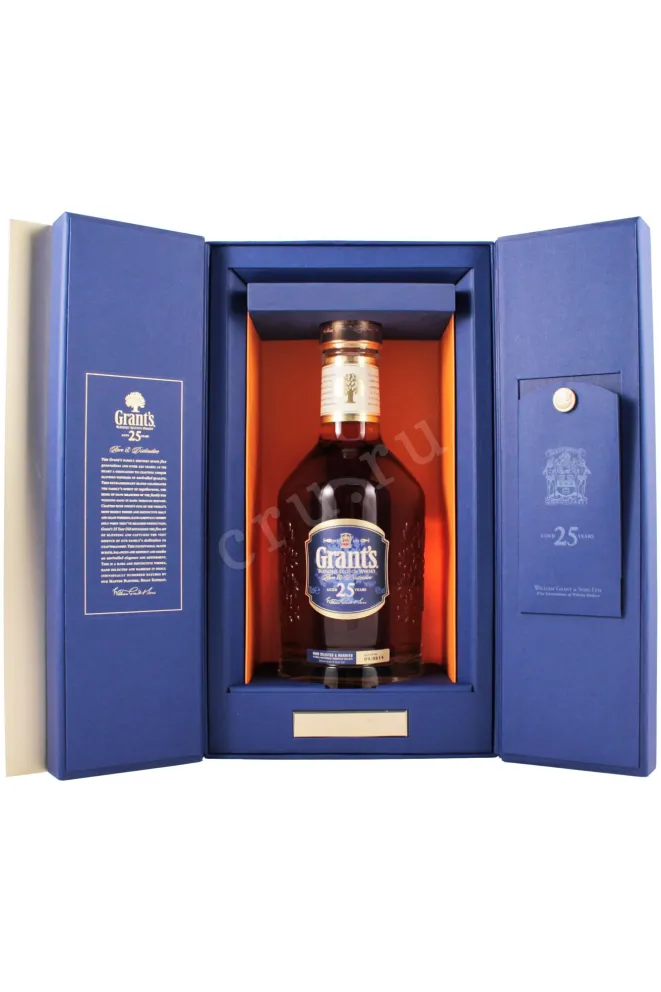 Виски Grants 25 years  0.7 л