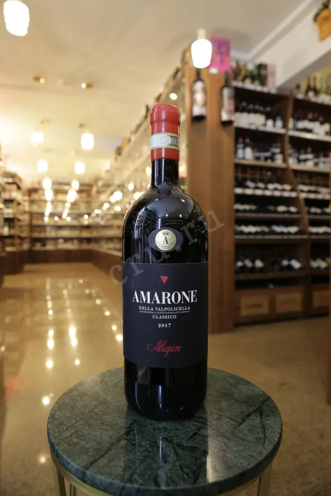 В магазине Крю Профи Amarone della Valpolicella DOCG Classico Allegrini with gift box 2017 1.5 л