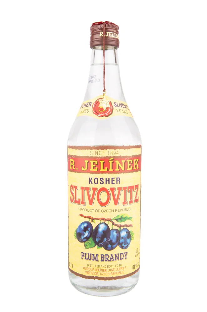 Дистиллят R. Jelinek Slivovitz Bila Kosher 5 Years in tube  0.7 л