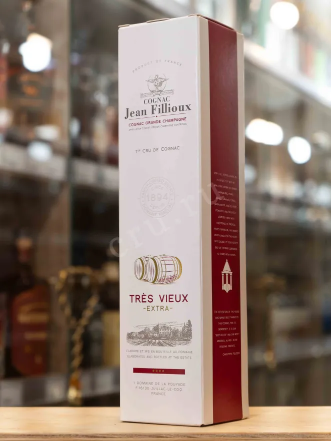В магазине Крю Профи Jean Fillioux Tres Vieux XO 0.7 л