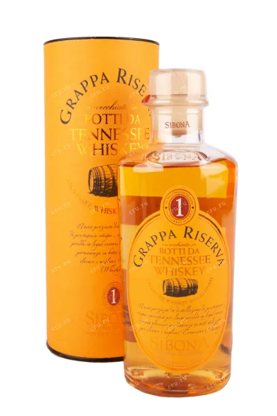 Граппа Sibona Botti Da Tennessee Whiskey  0.5 л