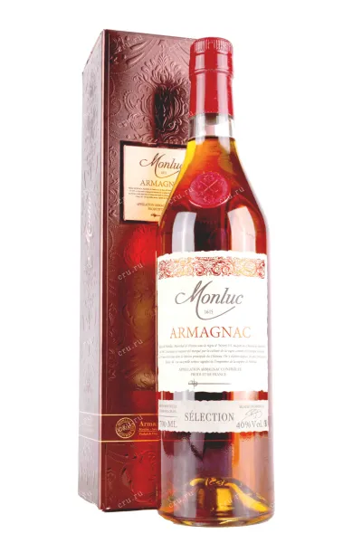 Арманьяк Monluc Selection gift box  0.7 л