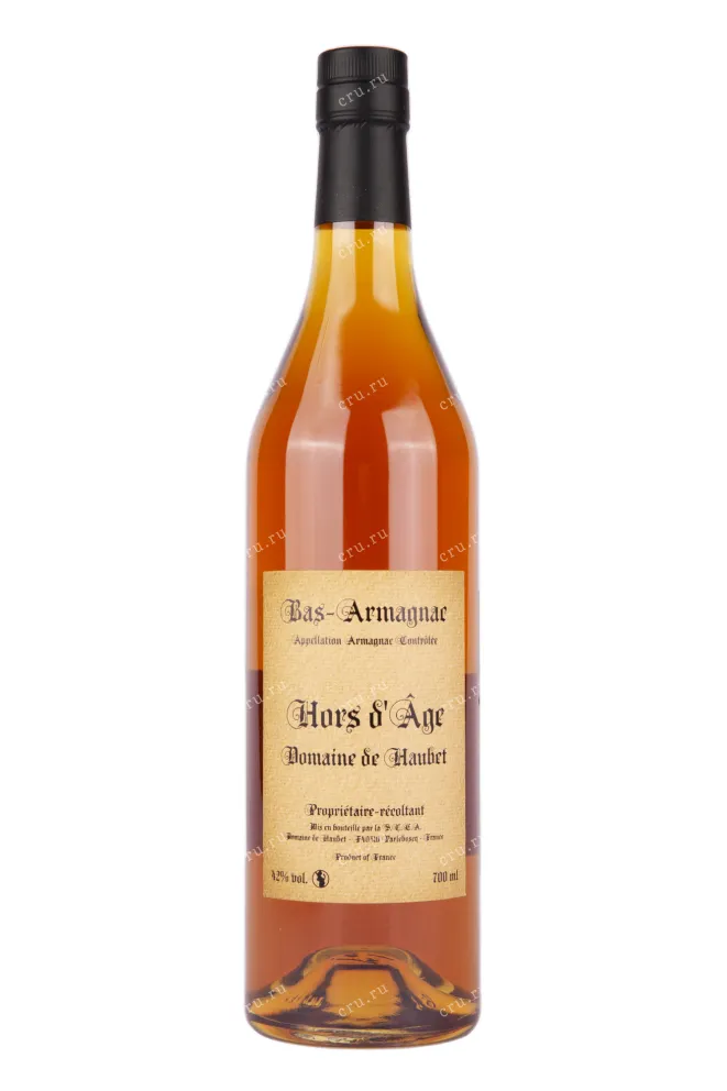 Арманьяк Domaine de Haubet Hors d'Age  0.7 л