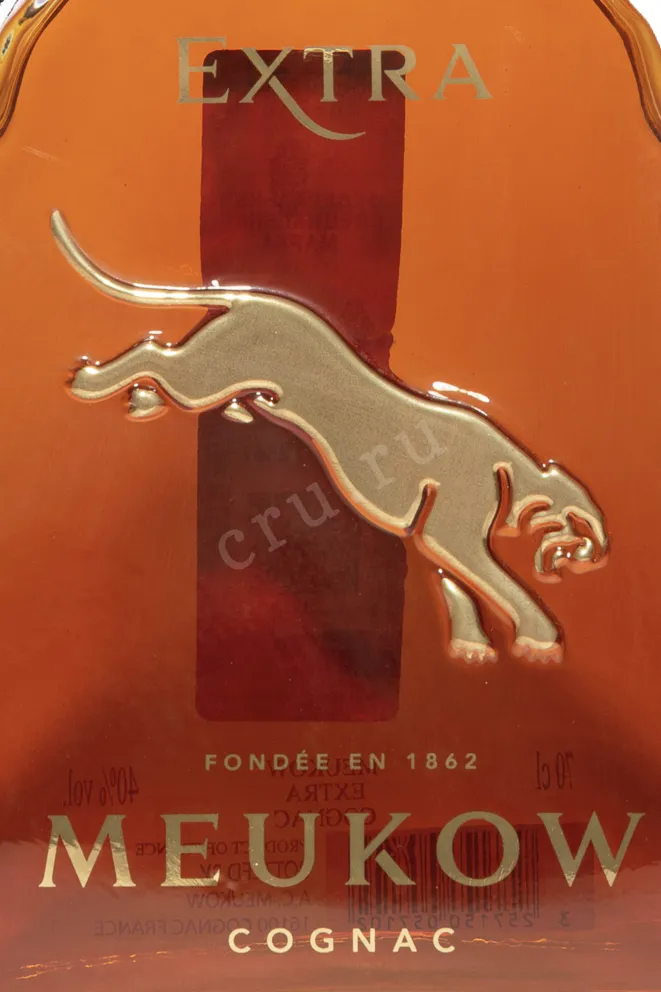 Этикетка Meukow Extra 2014 0.7 л
