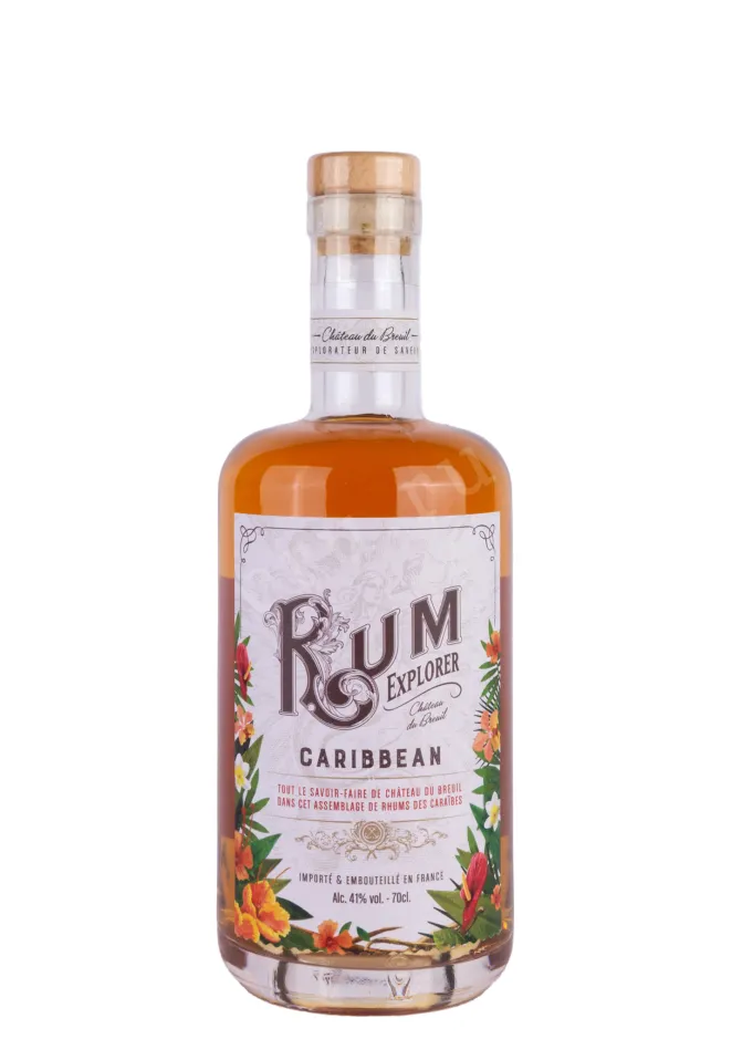 Бутылка Explorer Caribbean gift box 0.7 л