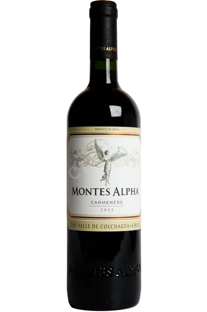 Бутылка Montes Alpha Carmenere in gift box 2022 0.75 л