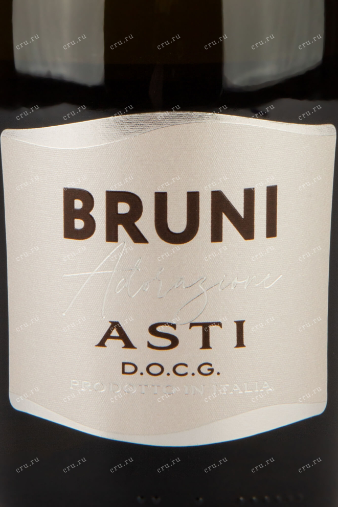 Этикетка Bruni Asti  0,75 л