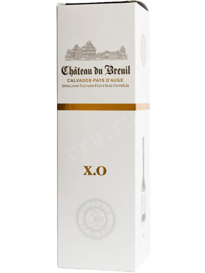 Подарочная коробка Chateau du Breuil XO Pays d'Auge AOC in gift box 0.7 л
