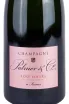 Этикетка Champagne Palmer & Co Rose Solera gift box 2019 1.5 л