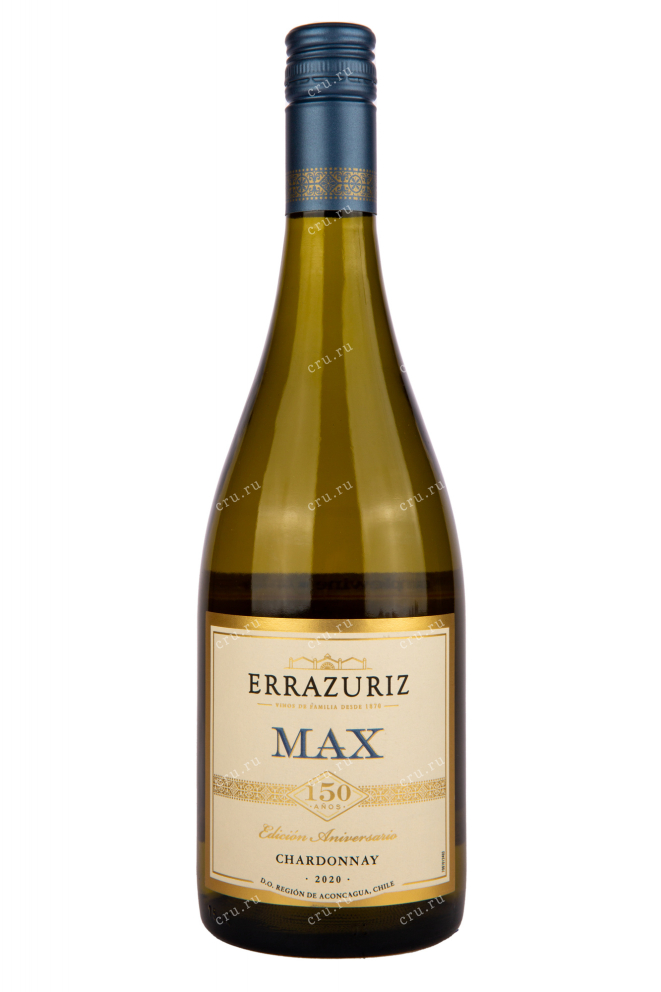 Вино Errazuriz Chardonnay Max Reserva 2020 0.75 л