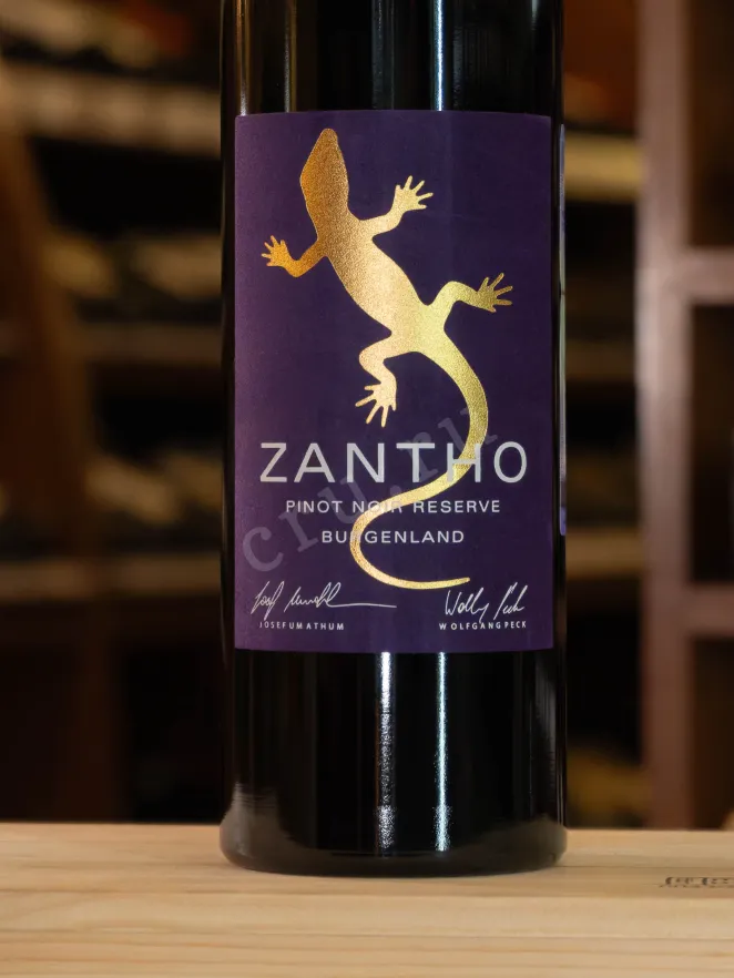 В магазине Крю Профи Zantho Pinot Noir Reserve 2022 0.75 л