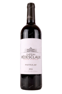 Вино Chateau Pedesclaux Grand Cru Classe Pauillac 2014 0.75 л