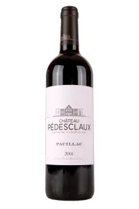 Вино Chateau Pedesclaux Grand Cru Classe Pauillac 2014 0.75 л
