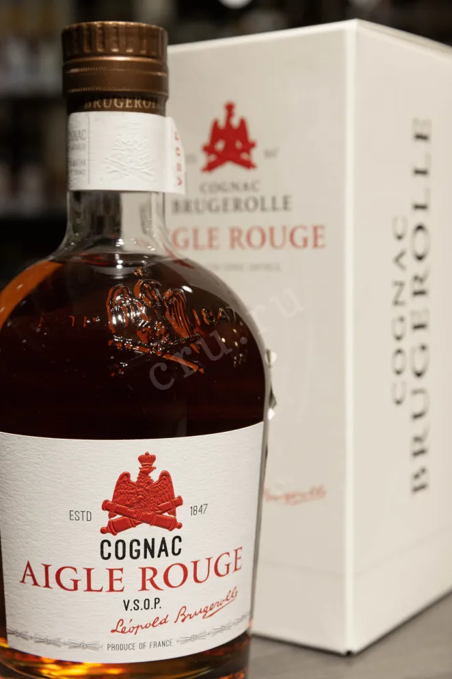 В магазине Крю Профи Brugerolle VSOP Aigle Rouge gift box 0.7 л