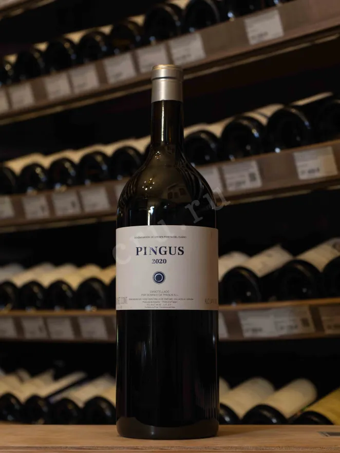 В магазине Крю Профи Pingus Ribera del Duero wooden box 2020 1.5 л