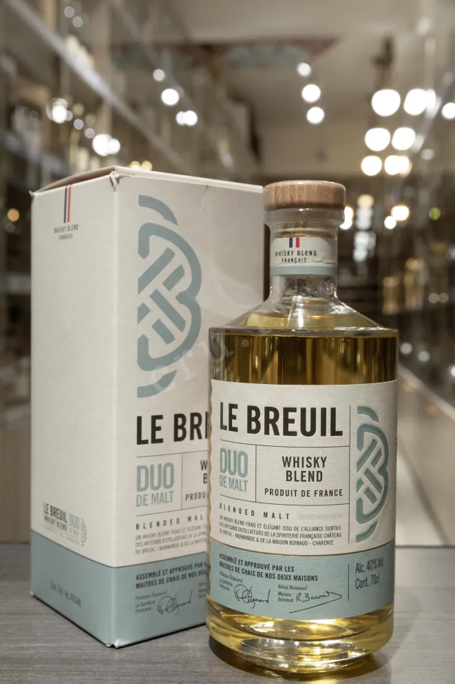В магазине Крю Профи Le Breuil Duo de Malt Blend gift box 0.7 л