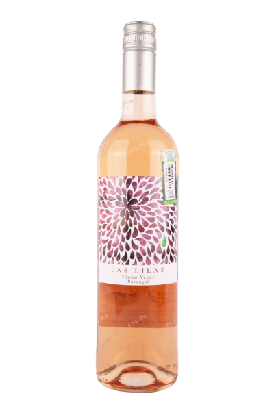 Вино Las Lilas Vinho Verde Rose 2019 0.75 л