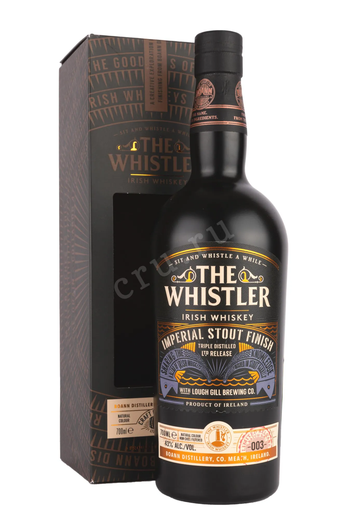 Фото — Виски The Whistler Imperial Stout Cask Finish in gift box  0.7 л