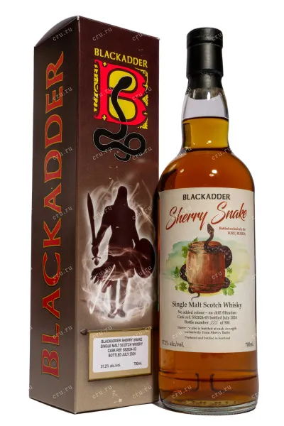 Виски Blackadder Sherry Snake in gift box  0.7 л