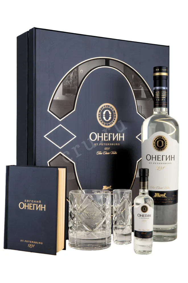 Водка Онегин 1831 набор   0.05 л