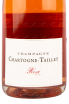 Этикетка игристого вина Chartogne-Taillet Brut Le Rose Sainte Anne 0.75 л