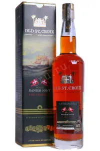 Ром Old St. Croix Royal Danish Navy The Original in gift box  0.7 л