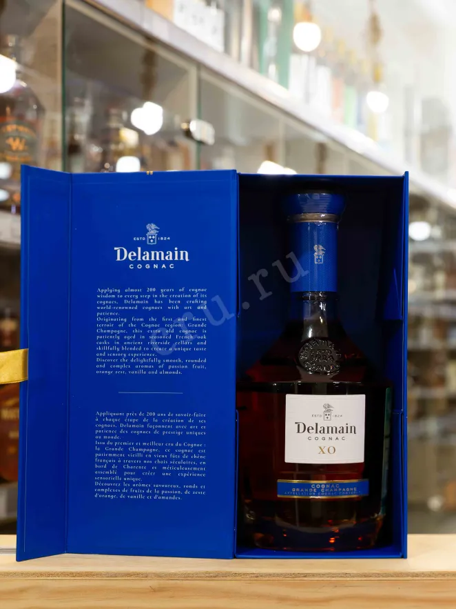 В магазине Крю Профи Delamain XO Grande Champagne in gift box 0.7 л