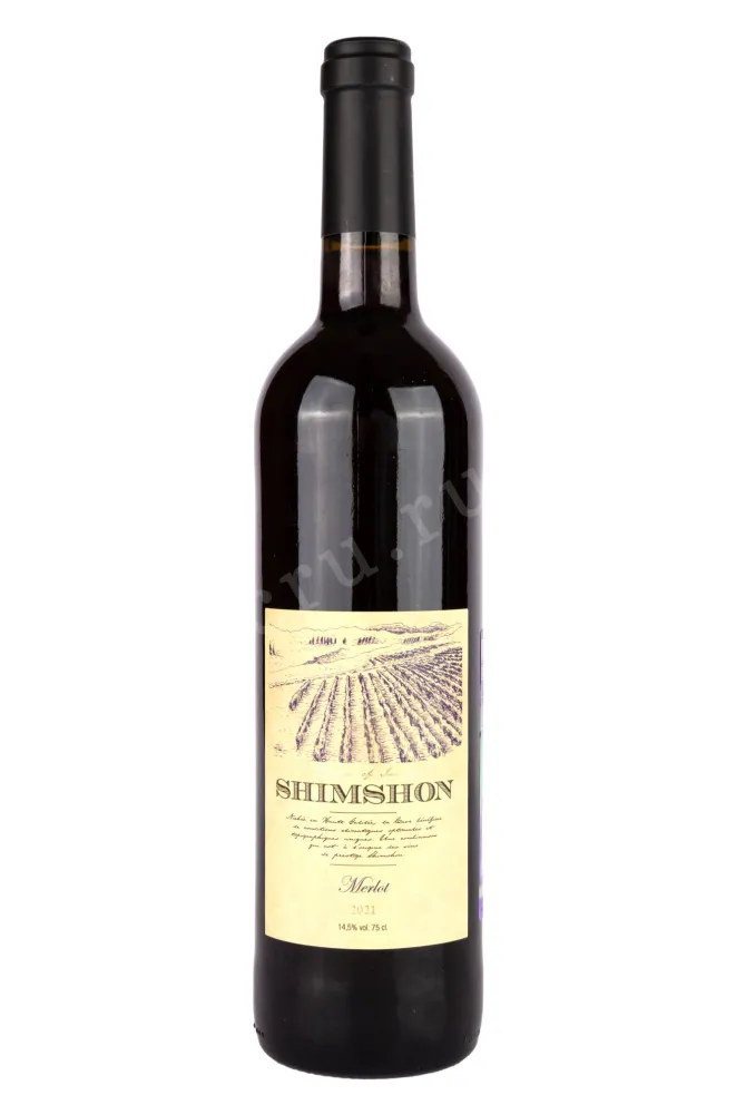 Вино Shimshon Merlot 2021 0.75 л